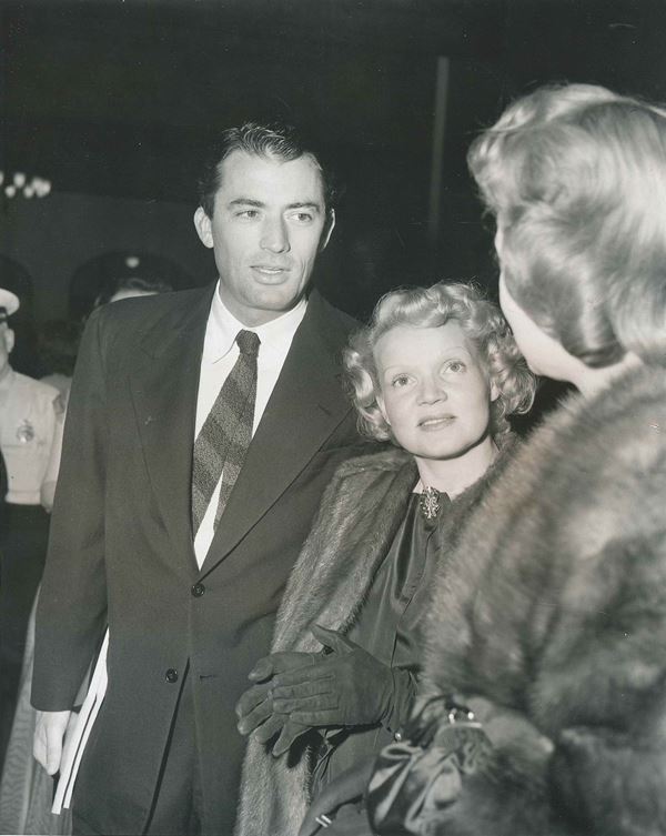 Gregory Peck e sua moglie Greta