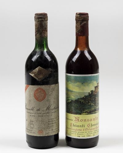 Fattoria dei Barbi, Brunello di Montalcino Fattoria Monsanto, Chianti Classico