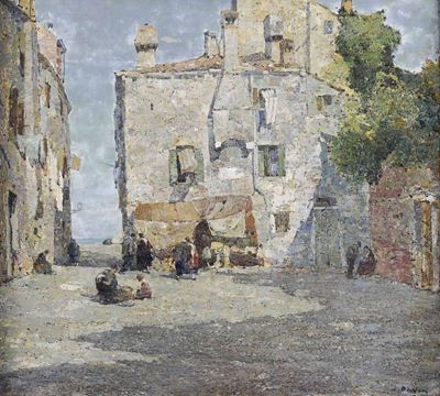 Angelo Pavan (1893-1945)campiello della Pietà