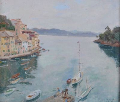 Carlo Prada (1884-1960)portofino, 1933