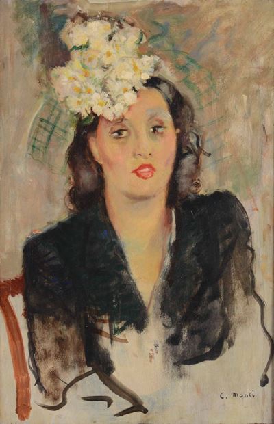 Cesare Monti (1891-1959)figura Femminile