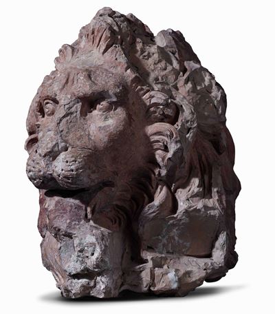 Testa di Leone Terracotta Bottega di Gian Lorenzo Bernini ( o Gian Lorenzo Bernini?) Roma 1654 - ...