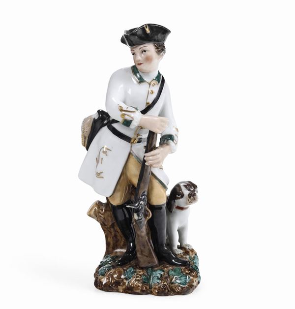 A porcelain figurine, Moscow, early 1800s