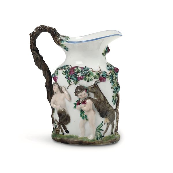 A porcelain pitcher, Kyiv, 1838-61