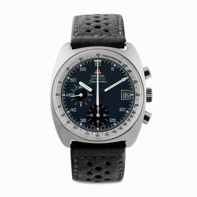 OMEGA - Omega Seamaster ref.176.007, acciaio, cronografo automatico cal. 1040, circa 1973  - Auction Watches and Pocket Watches - Cambi Casa d'Aste