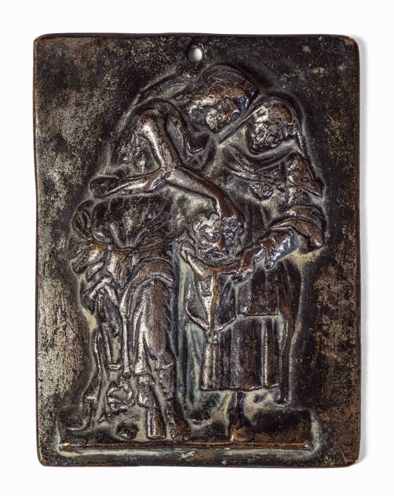 Salomè Bronzo cesellato Fonditore veneto del XVII secolo  - Asta Scultura e Oggetti d'Arte - Cambi Casa d'Aste