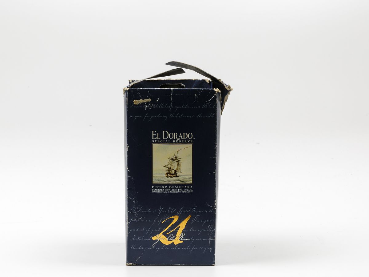 *demerara, El Dorado Special Reserve 21 Years Old Rum