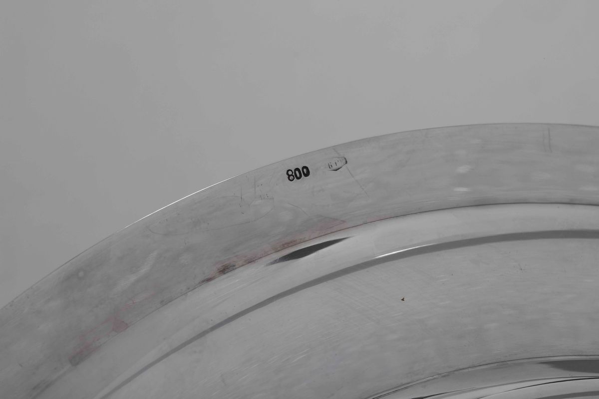 Piatto in Argento. Argenteria Veneta del XX Secolo
