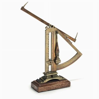 Strumento da Rilevazione in Ottone, Firmato Nicolaus Keyffel 1646