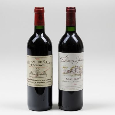 Chateau De Sales, Pomerol Les Charmes De Kirwan, Margaux