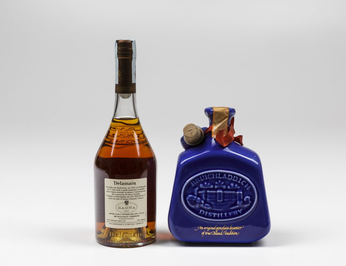 Delamain, Cognac Grande Champagne Pale & Dry Bruichladdich, Scotch Whisky 10 Years