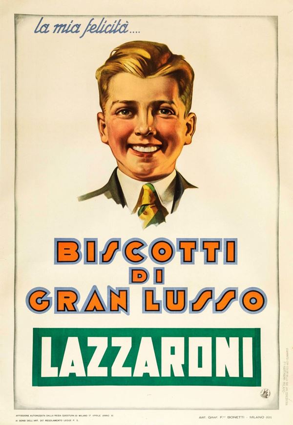 Anonimo BISCOTTI DI GRAN LUSSO LAZZARONI