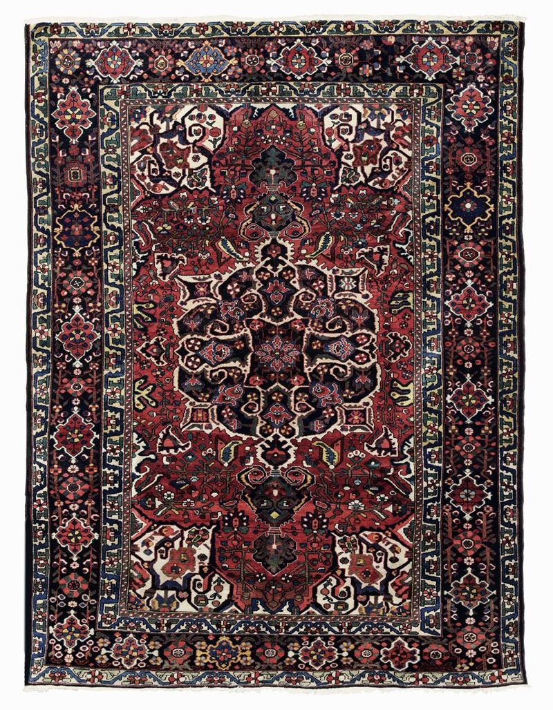 Tappeto Baktiary, Persia fine XIX inizio XX secolo  - Auction Fine Carpets and Rugs - Cambi Casa d'Aste