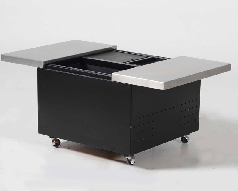 Tavolo-mobile bar mobile <BR>  - Auction 20th century furniture - Cambi Casa  [..]