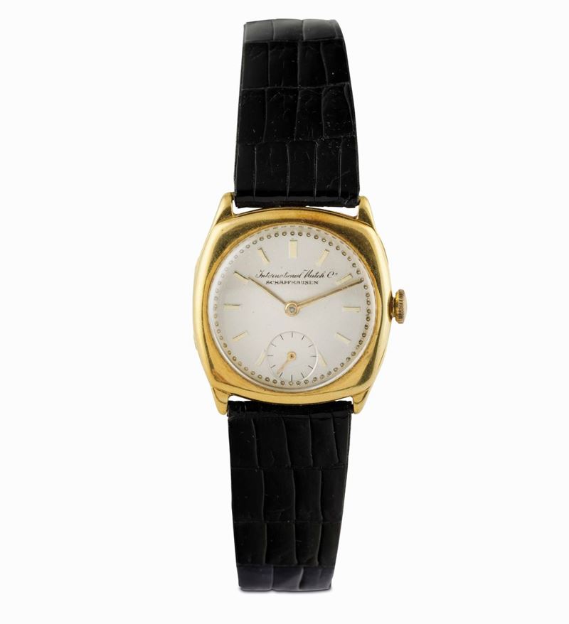 IWC - Elegante IWC in oro giallo 18ct., carica manuale calibro 83, circa 1930  - Auction Watches and Pocket Watches - Cambi Casa d'Aste