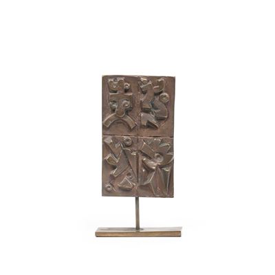 Scultura in bronzo senza titolo