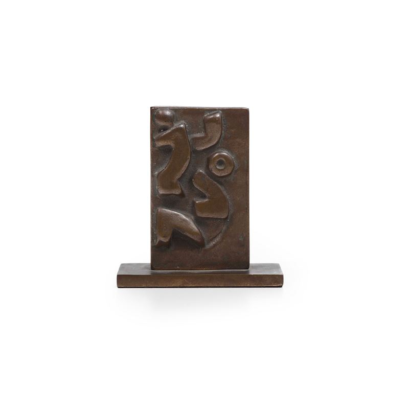 Umberto Mastroianni : Senza titolo  - scultura in bronzo - Asta Sculture Moderne e Multipli d'Artista - Cambi Casa d'Aste