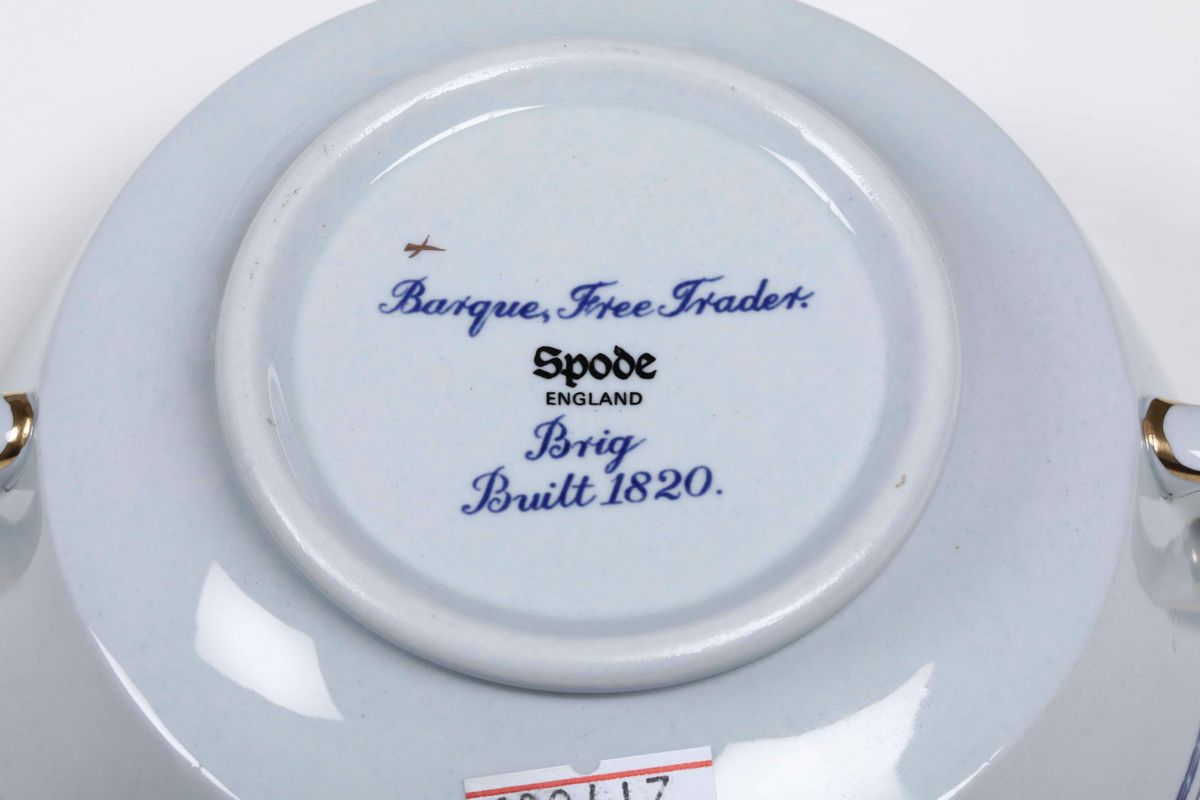 Servizio da Tavola Trade Winds Blue Inghilterra, Manifattura Spode, 1960-1993