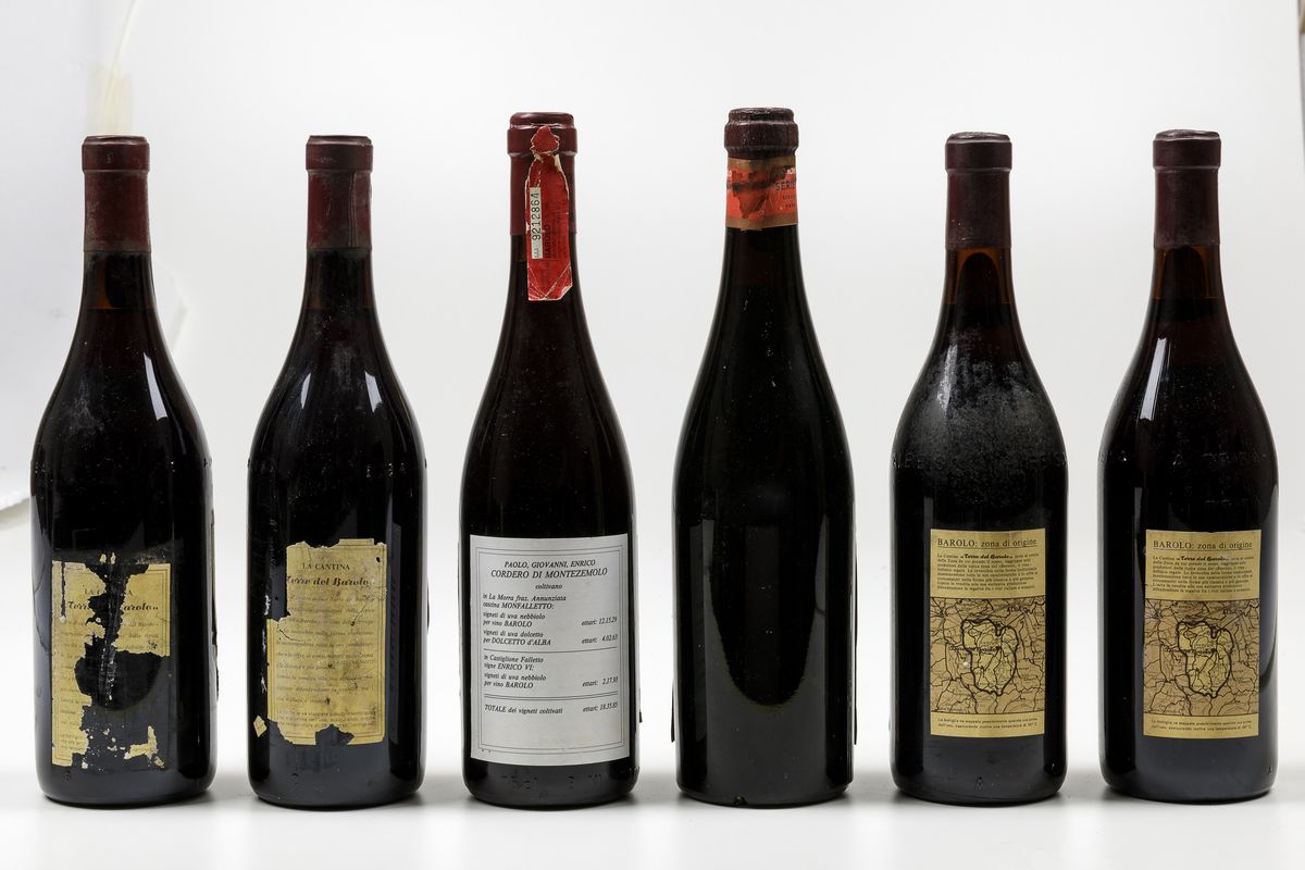 Terre del Barolo, Barolo Riserva Marchesi di Barolo, Barolo Cordero di Montezemolo, Barolo