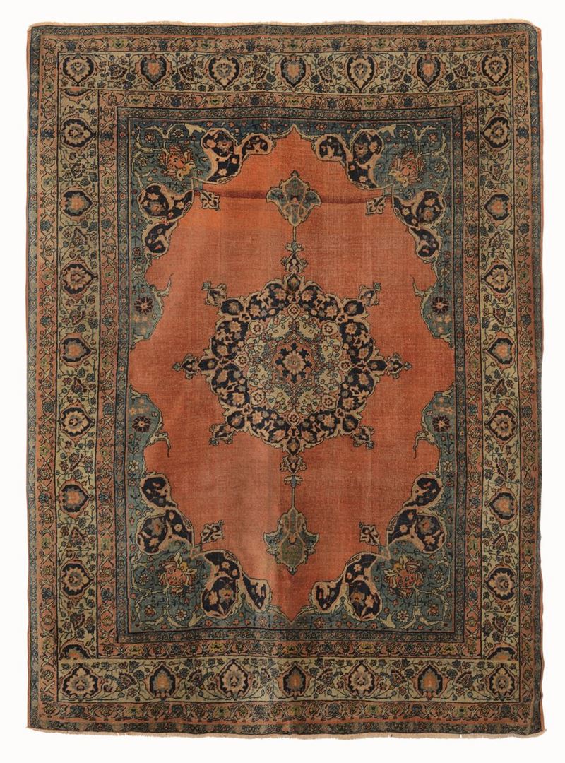 Tappeto Tabriz, Persia inizio XX secolo  - Auction Fine Carpets and Rugs - Cambi Casa d'Aste