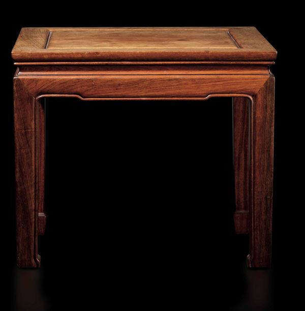A low wooden table, China, Qing Dynasty, 1800s