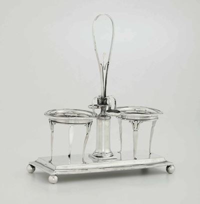 Oliera in Argento, Regno Sabaudo, XIX Secolo