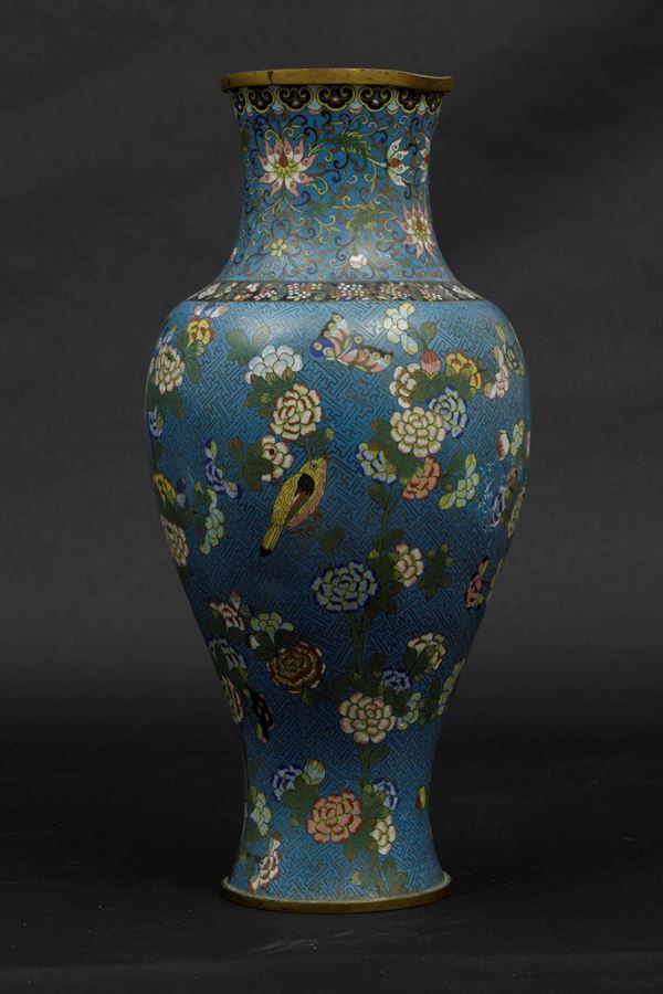 A vase, China, Qing Dynasty