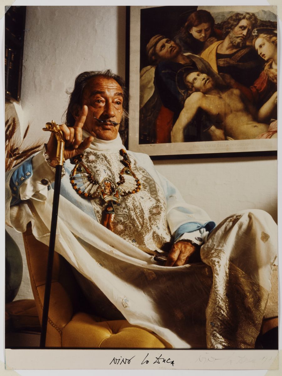 Nino lo Duca (1940)ritratto di Salvador Dalì, 1974
