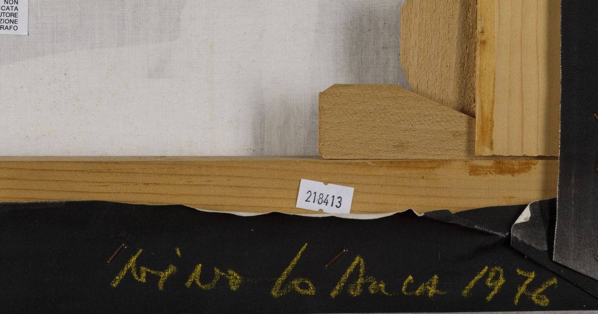 Nino lo Duca (1940)alfabeto Umano Lettera L, 1976