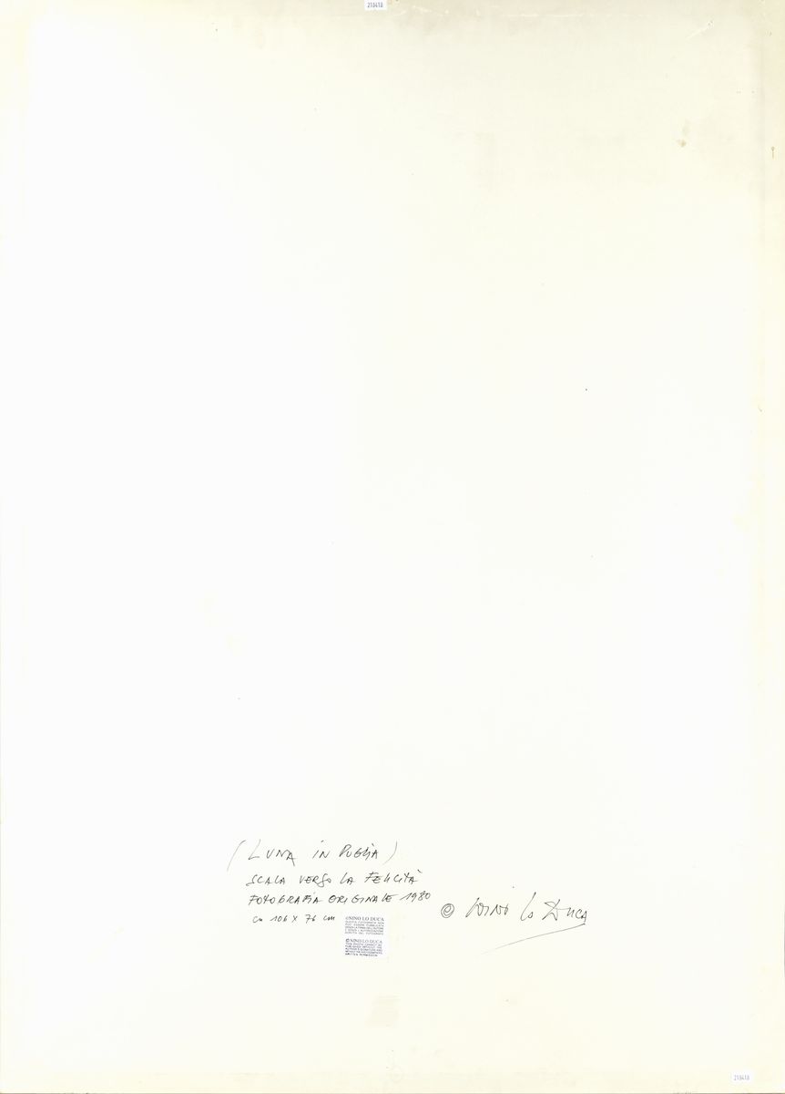 Nino lo Duca (1940)luna in Puglia, Scala Verso la Felicità Serie le Lune di Nino lo Duca