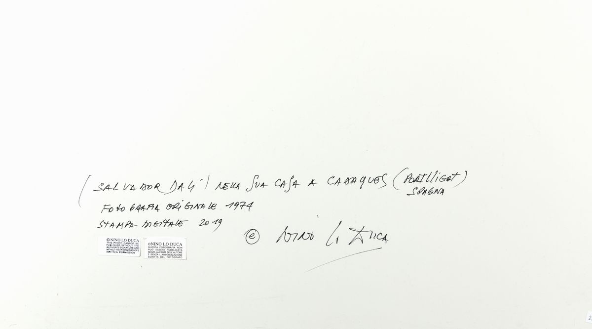 Nino lo Duca (1940)ritratto di Salvador Dalì, 1974