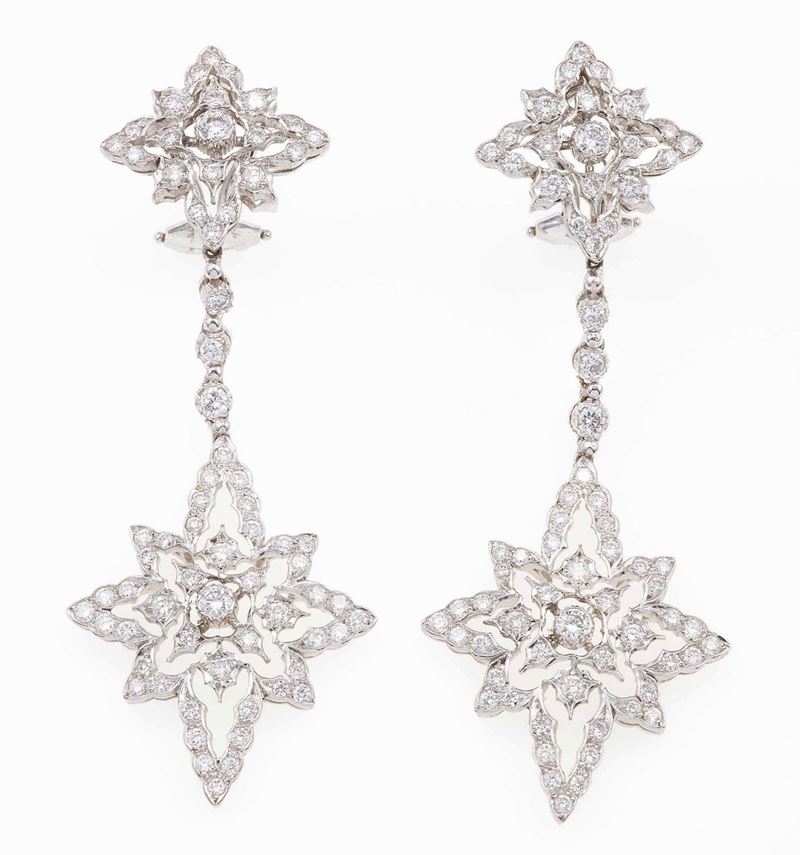 Buccellati. Orecchini con diamanti  - Auction Fine Jewels - Cambi Casa d'Aste