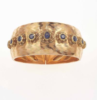 Bracciale Rigido con Zaffiri Australia