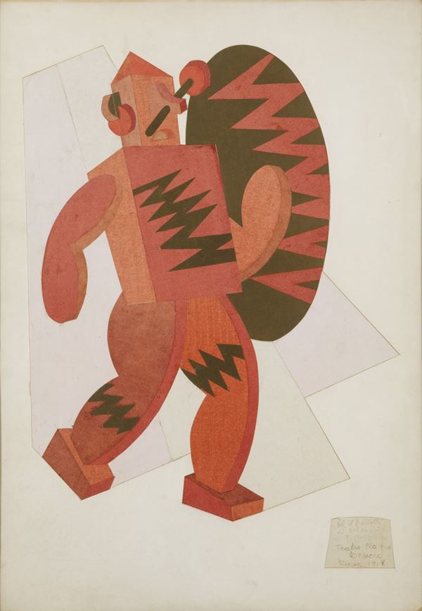 Fortunato Depero (1892-1960) La grande selvaggia dei balli plastici, 1926