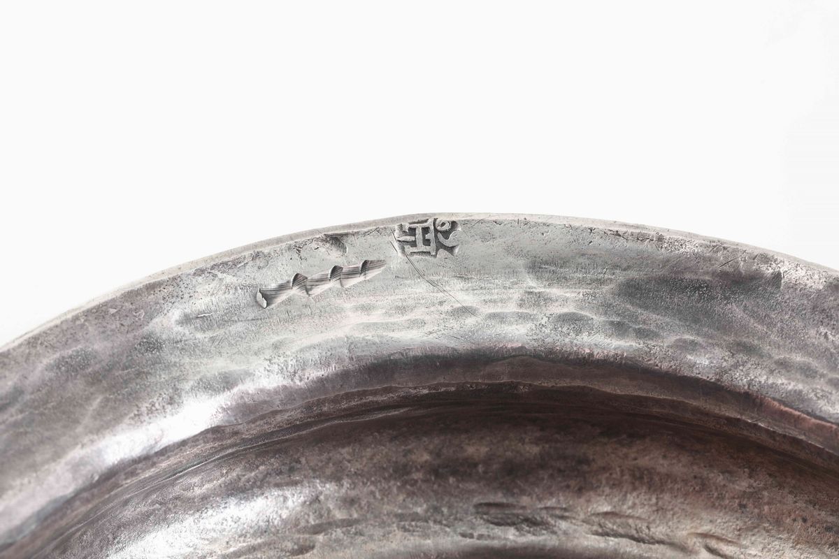 Calice in Argento Fuso, Sbalzato e Dorato. Genova, Bollo della Â€œtorrettaâ€ per Lâ€™anno 1769