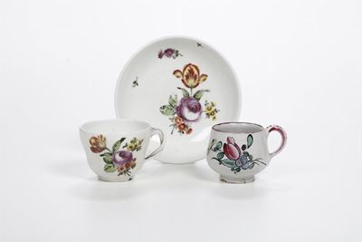 Tazza con Piattino Vienna, 1770 - 1780 Circa