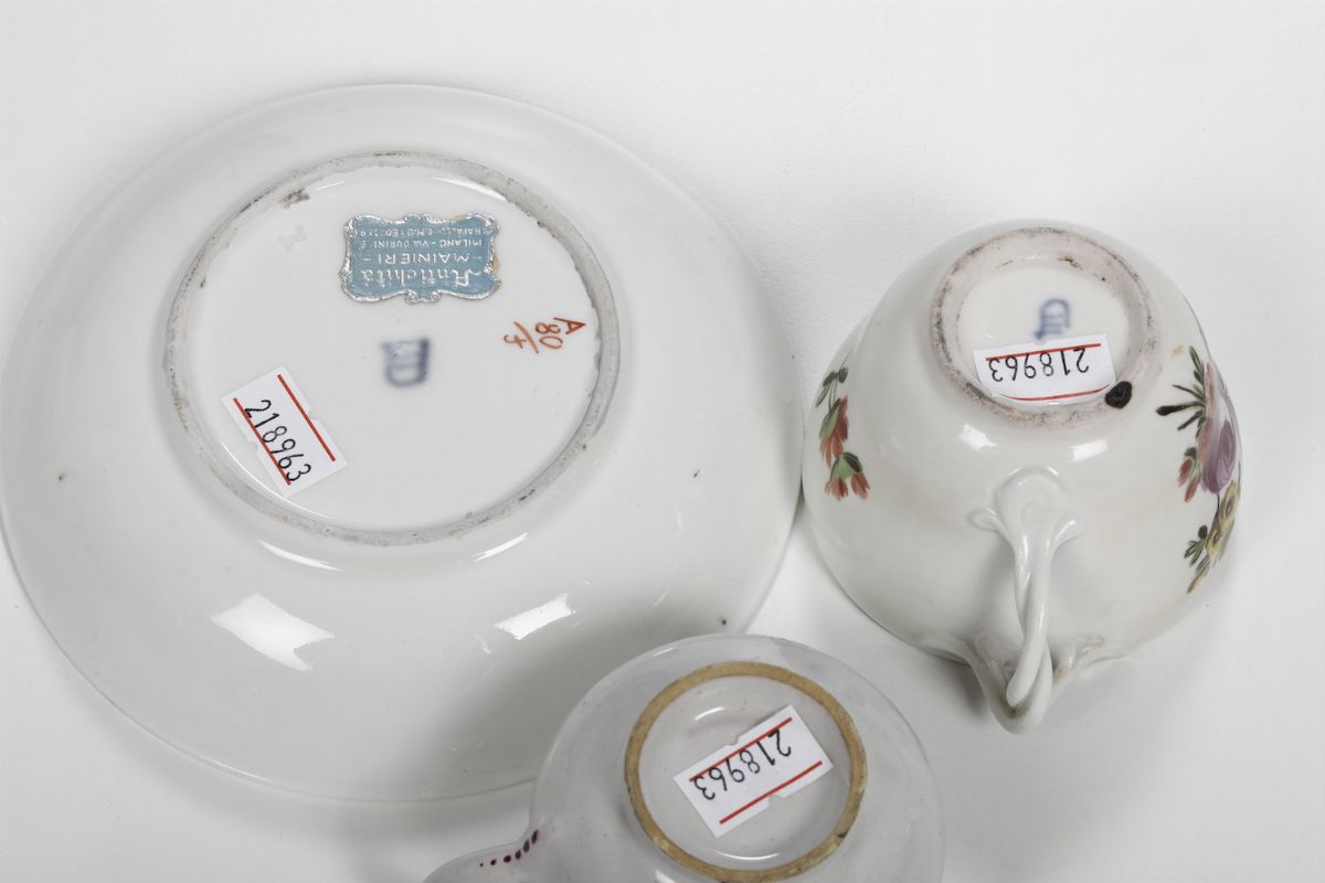 Tazza con Piattino Vienna, 1770 - 1780 Circa
