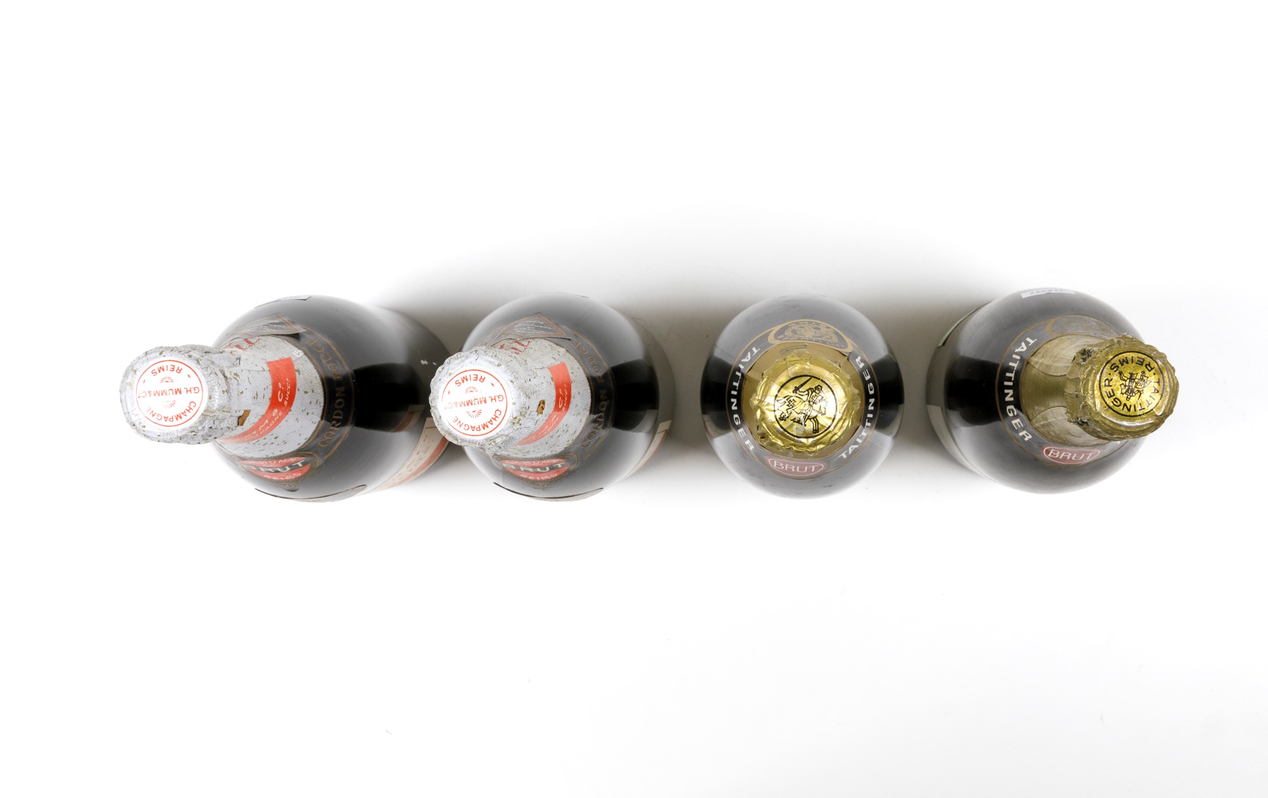 Taittinger, Champagne Brut Reserve G.h. Mumm, Champagne Cordon Rouge