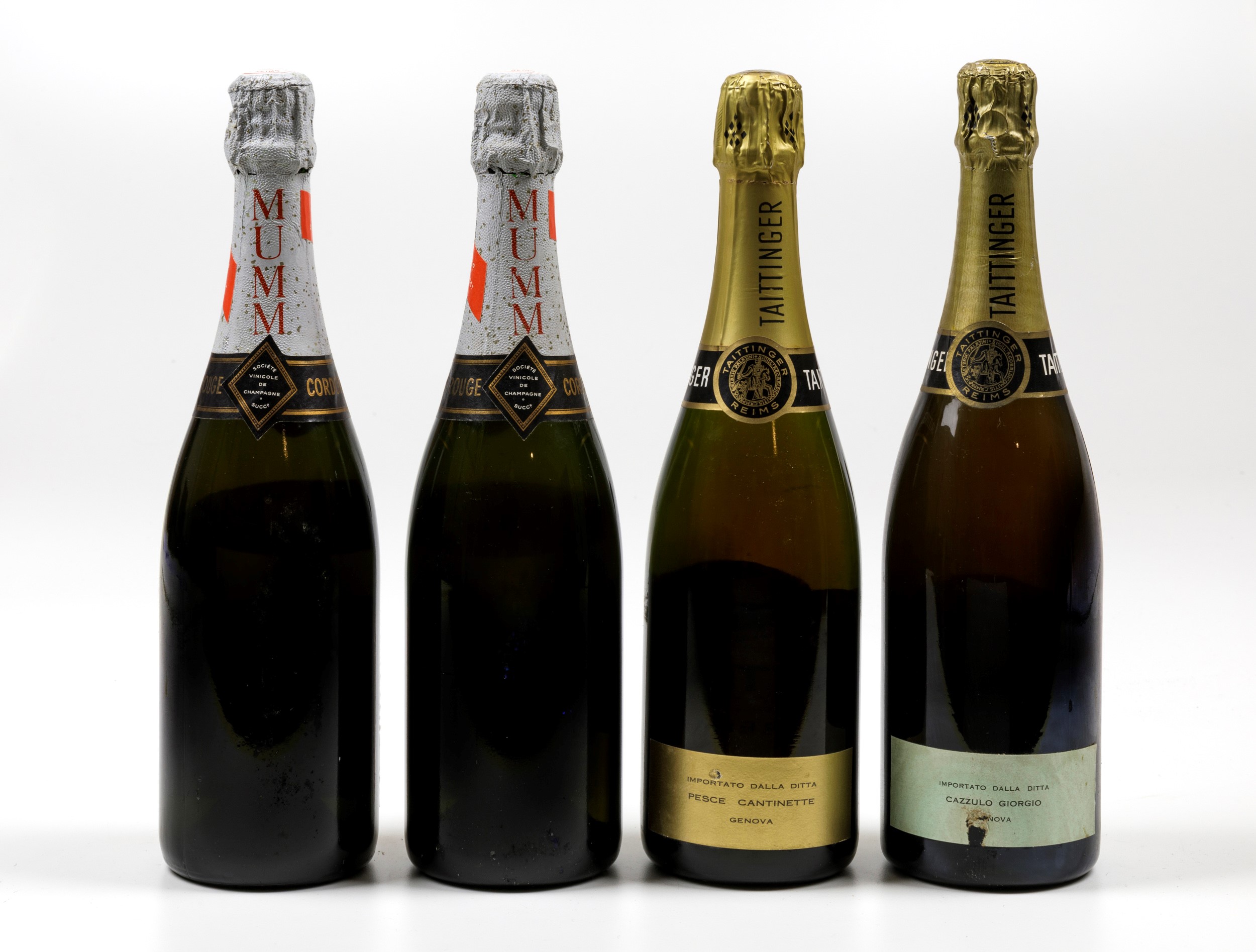 Taittinger, Champagne Brut Reserve G.h. Mumm, Champagne Cordon Rouge