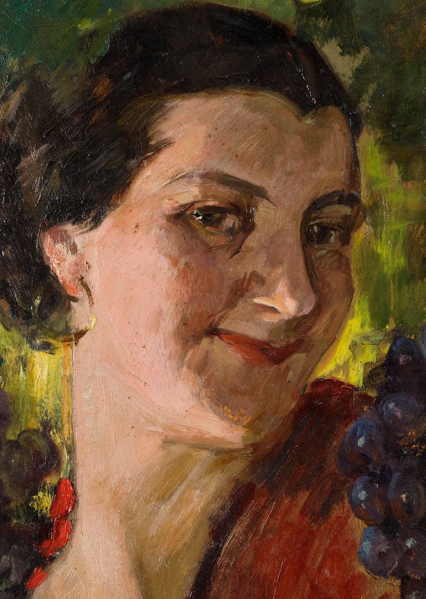 Cipriano Mannucci - Ritratto di Fanciulla