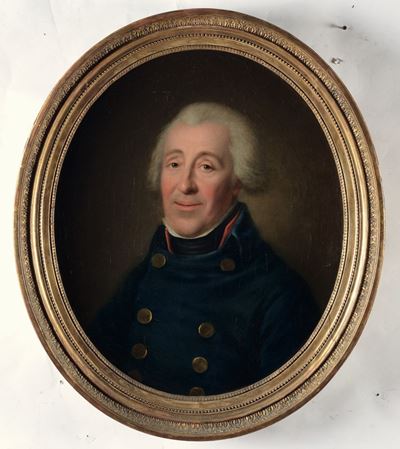 F.p.j. Kymli (mannheim, 1748 C. – Parigi, 1813?)ritratto di Nobiluomo