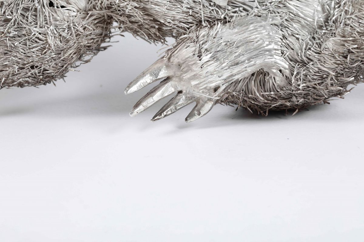 Castoro in Argento. Maison Mario Buccellati. Italia XX Secolo