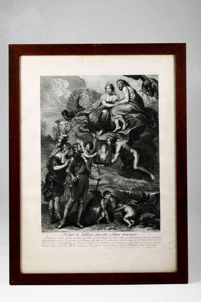 Jean Marc Nettier - Nettier Jean Marc (parigi 1685 – Parigi 1776) Serie di 24 Incisioni Raffigura...
