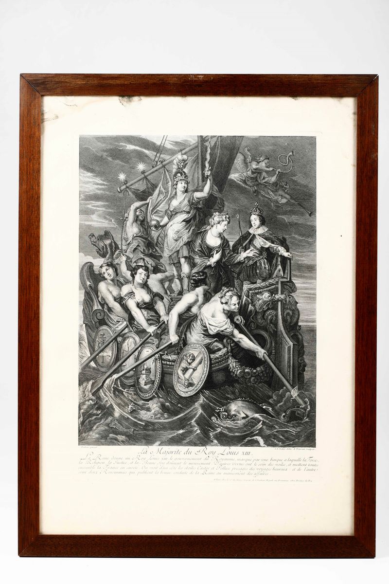 Jean Marc Nettier - Nettier Jean Marc (parigi 1685 – Parigi 1776) Serie di 24 Incisioni Raffigura...