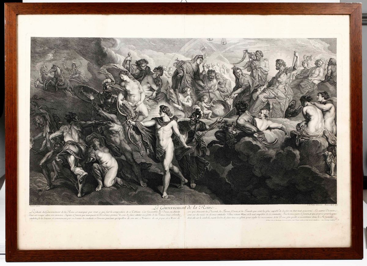 Jean Marc Nettier - Nettier Jean Marc (parigi 1685 – Parigi 1776) Serie di 24 Incisioni Raffigura...