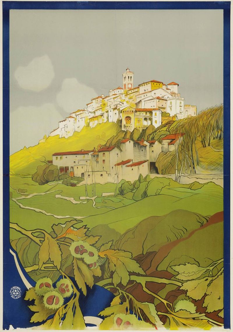 Ludovico Cavaleri (1867-1942) BIRRA PORETTI, VARESE  - Auction Vintage Posters - Cambi Casa d'Aste