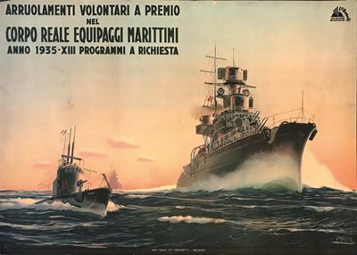 Paolo Klodic (trieste 1887-1961)arruolamenti Volontari a Premio – Corpo Reale Equipaggi Marittimi