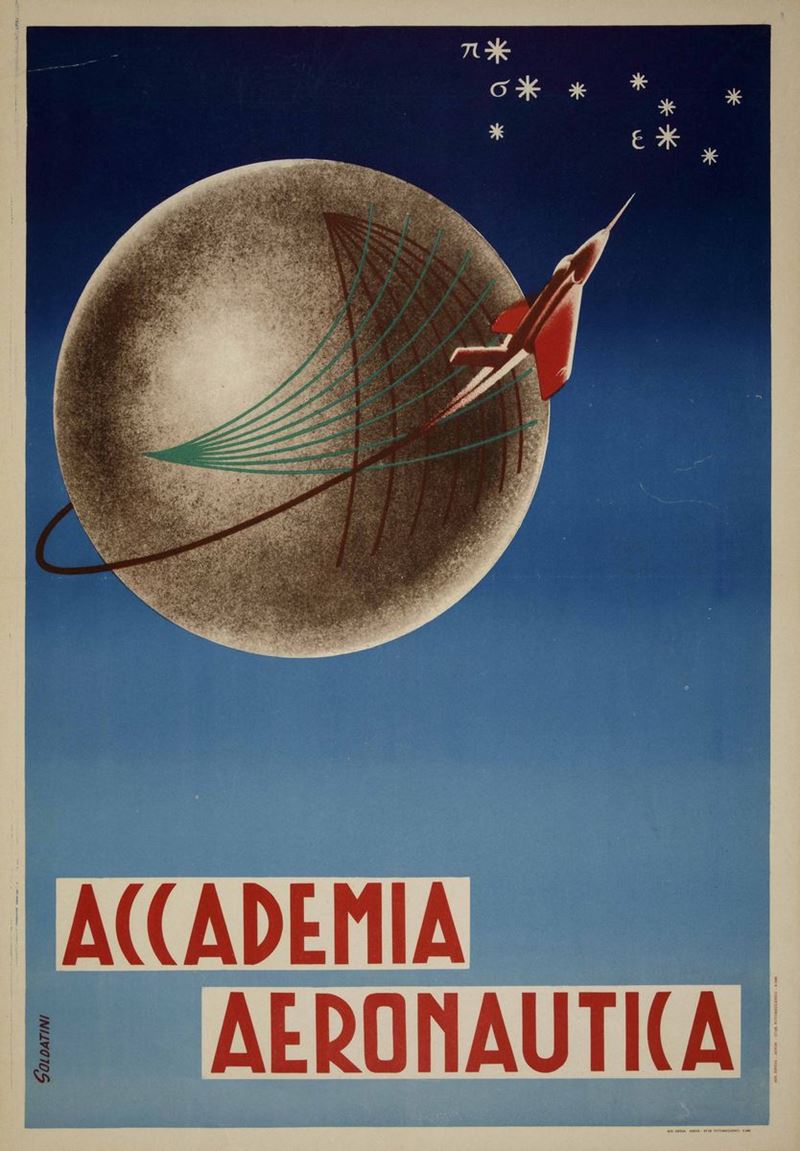 Soldatini ACCADEMIA AERONAUTICA  - Auction Vintage Posters - Cambi Casa d'Aste