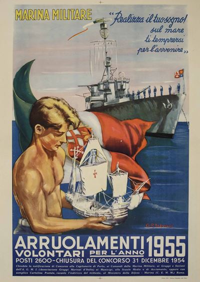 P. Andreuccimarina Militare... Realizza il Tuo Sogno! / Arruolamenti 1955