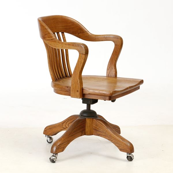 Sedia girevole da scrivania con ruotine